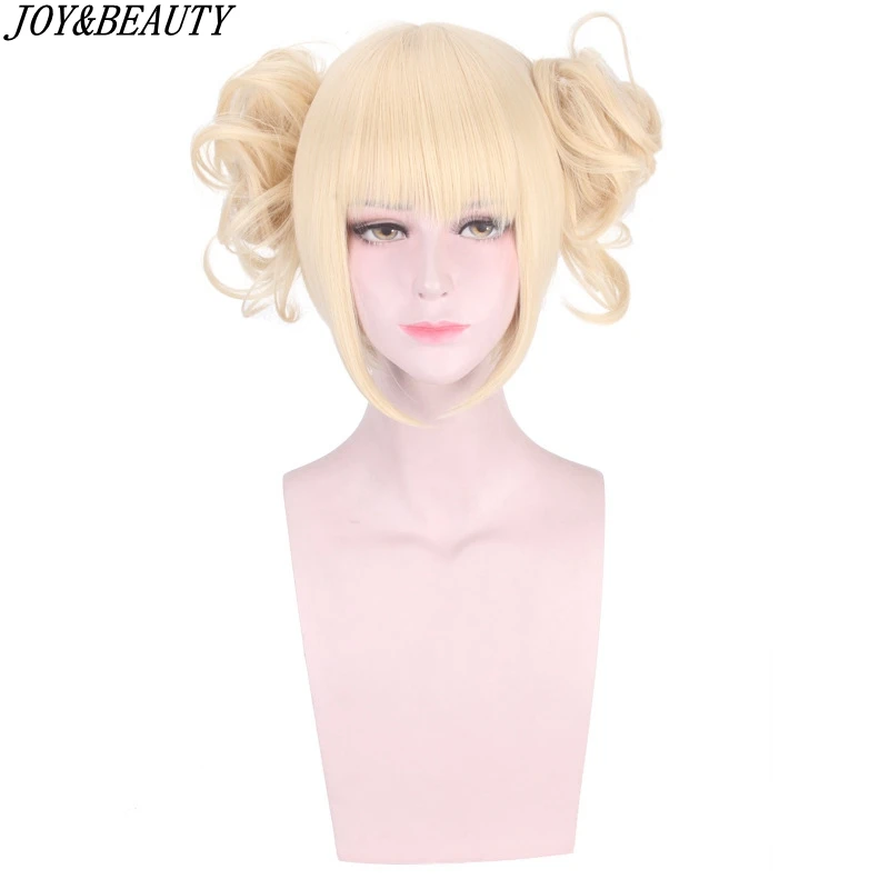 Термостойкий парик для косплея JOY & BEAUTY My Boku no Hero Академия Akademia химико Тога