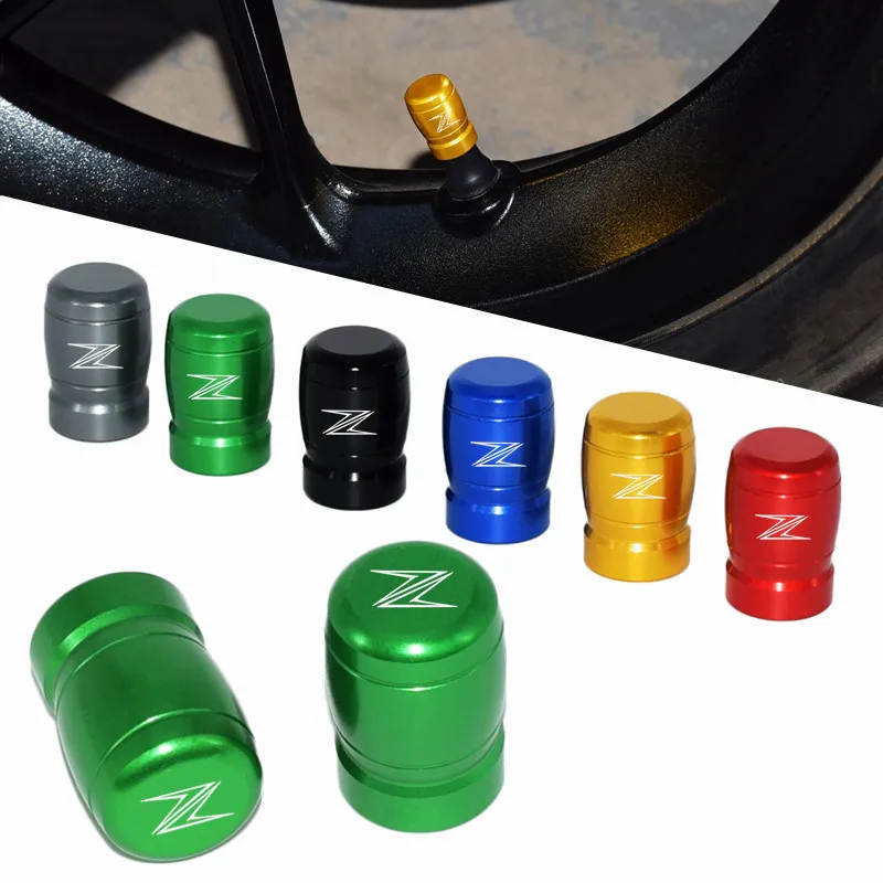 

For KAWASAKI Z125 Z300 Z400 Z650 Z750 Z800 Z900 Z1000 Z1000SX ZX6R ZX7R ZX9R ZX10R ZX12R ZX14R Wheel Tire Valve Air Cap Cover