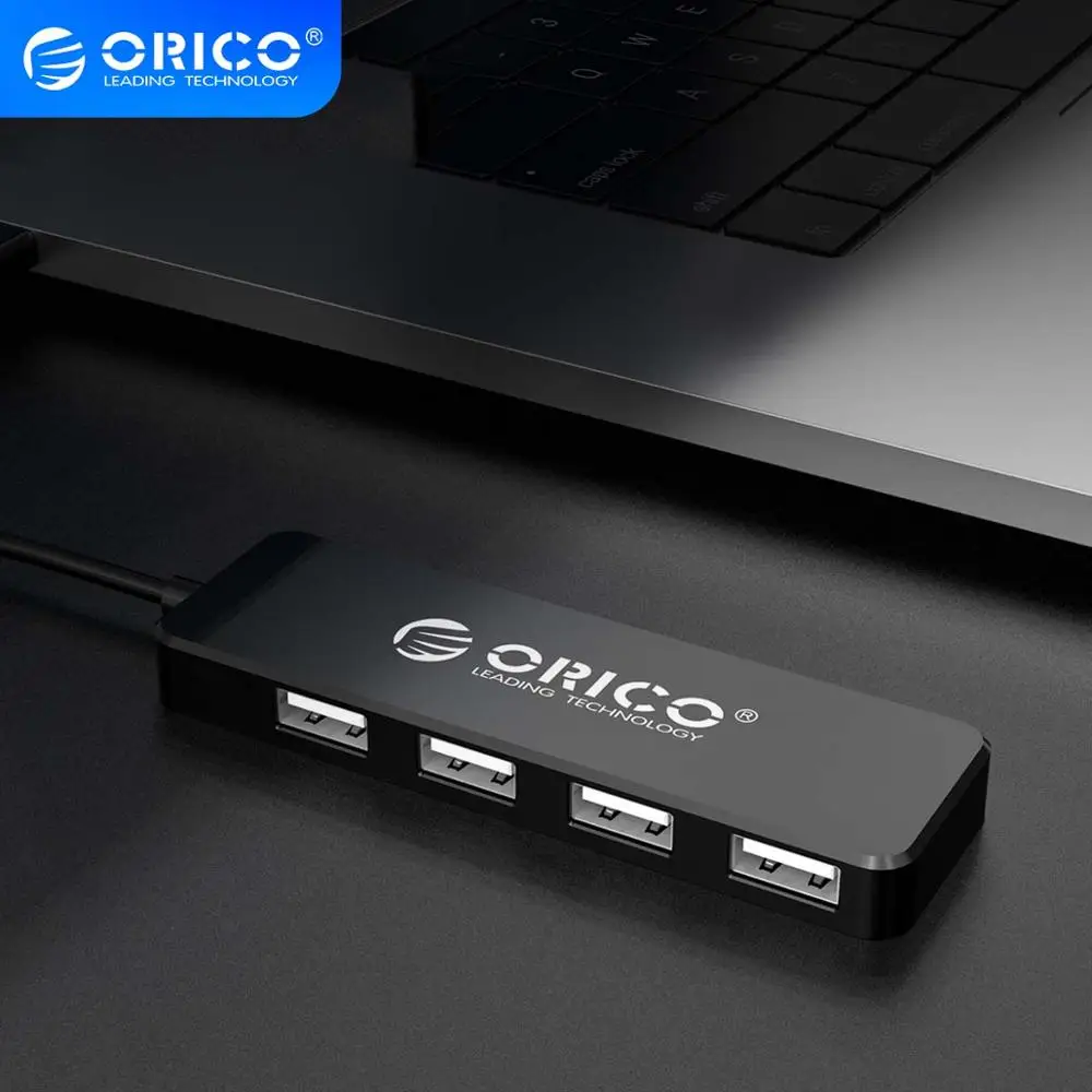 Высокоскоростной USB разветвитель ORICO 2 0 хаб с 4 портами OTG адаптер для ноутбуков на