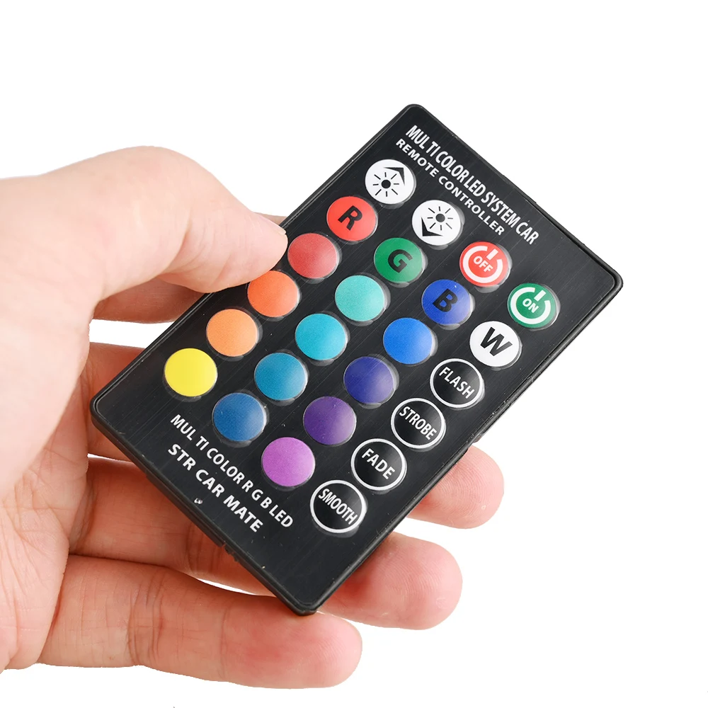 Универсальный 12 В Автомобильный светодиодный W5W T10 RGB COB 12SMD светильник s