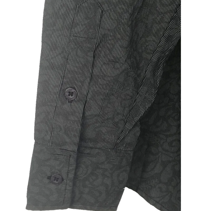 Hombre Camisa Masculina, осенняя Хлопковая мужская рубашка с длинным рукавом, молодежные модные повседневные рубашки в полоску, Camisas, мужская рубашка, мужская одежда