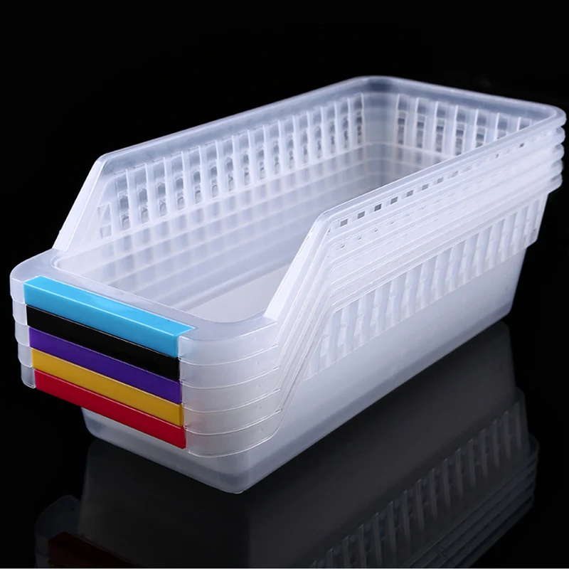 Прочные 1 шт. органайзер для холодильника лотки бункерная кладовая шкаф хранения