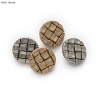 halo home 5pcs crack metal buttons for sewing scrapbooking jacket blazer sweaters gift crafts handwork clothing headwear 18mm