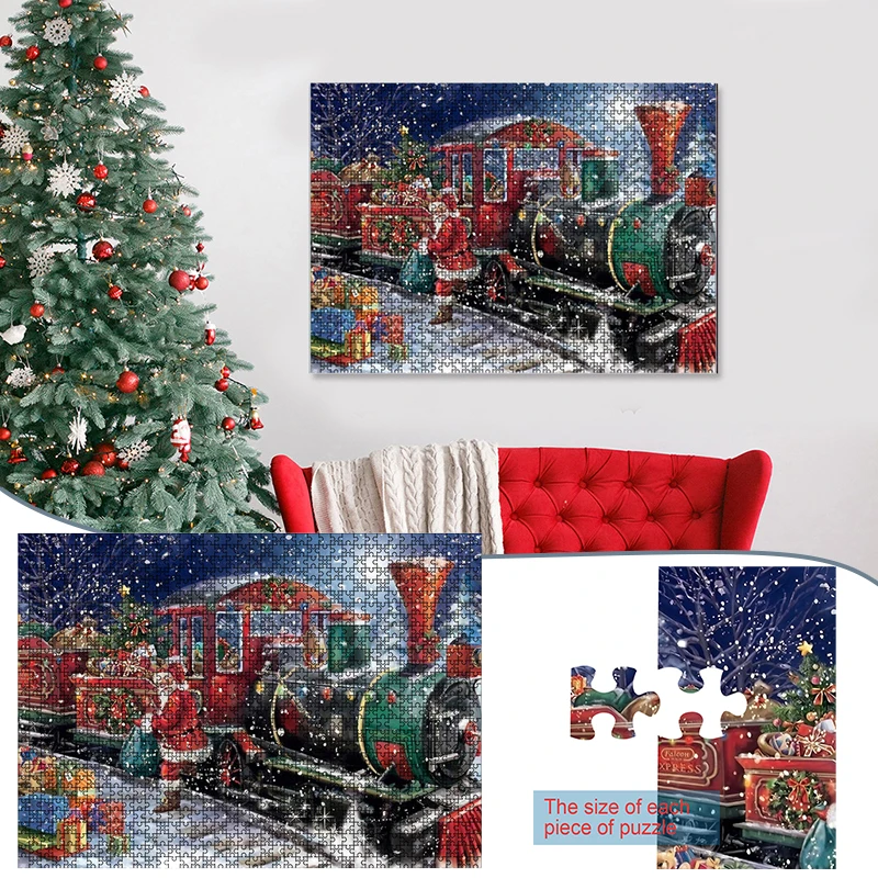 

1000 шт., детский Развивающий пазл-головоломка