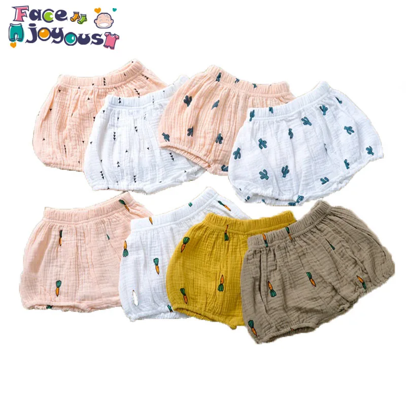 Шорты для маленьких девочек летние детские хлопковые льняные шорты мальчиков