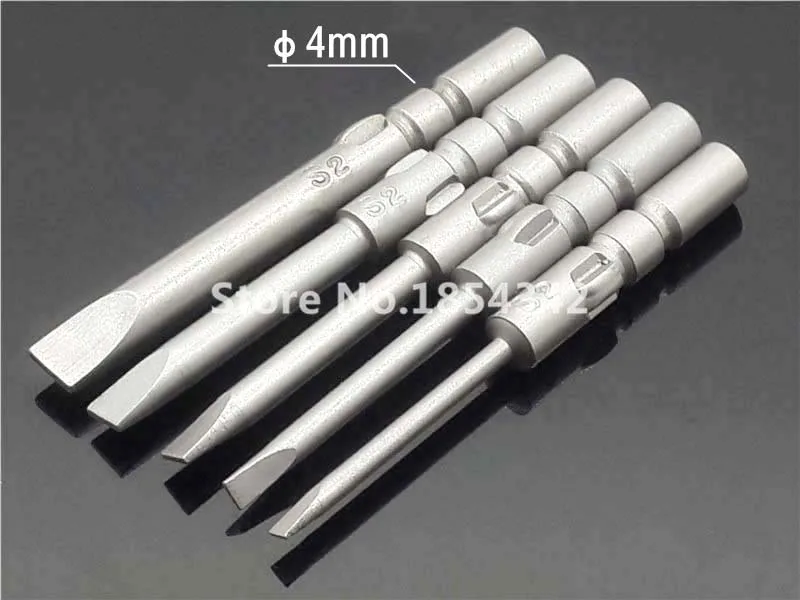 Набор из 10 шт. набор защитных бит отвертка с плоской головкой ручные