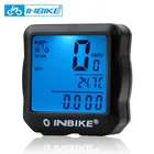 Водонепроницаемый велосипедный компьютер INBIKE с подсветкой, проводной велосипедный компьютер, велосипедный секундомер, велосипедные детали