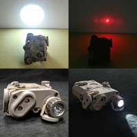 wadsn airsoft peq red dot ir laser sight peq15 red laser 200lumens led white light weapon flashlight outdoor hunting lights