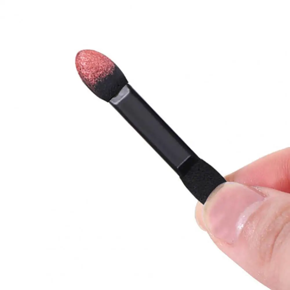 100 искусственная модная одноразовая кисть для теней аппликатор удобный овальных