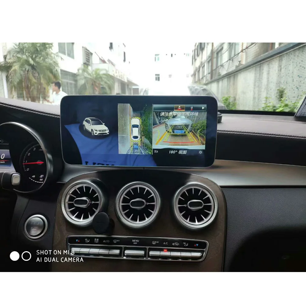 4G Ram 10,25 дюймов Android дисплей для Mercedes Benz GLC C Класс W205, с gps навигацией Bluetooth Радио стерео сенсорный экран