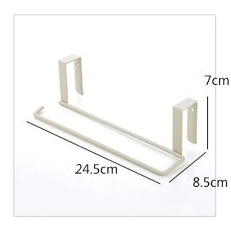 45 Iron Hook Type Kitchen Roll Paper Towel Holder Storage Rack Sundries Organizer Home Tools Cabinet Cupboard | Дом и сад