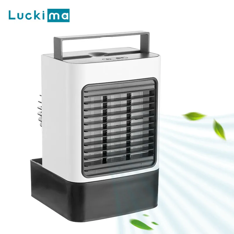 

Mini Portable Air Conditioner Cooling Fan for Home Office Negative Ion Purifier USB Rechargeable 2000mAh Battery Ice Air Cooler