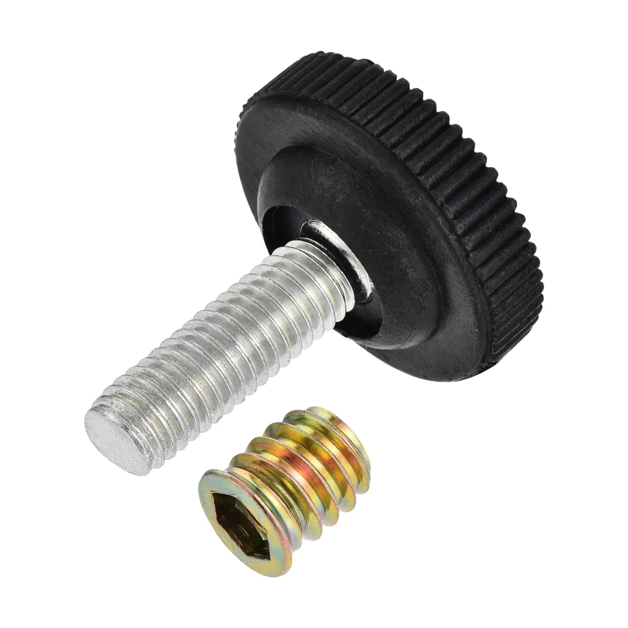 Uxcell M8 набор для выравнивания мебели Резьбовая вставка гайка 29x3 4 мм выравнивание