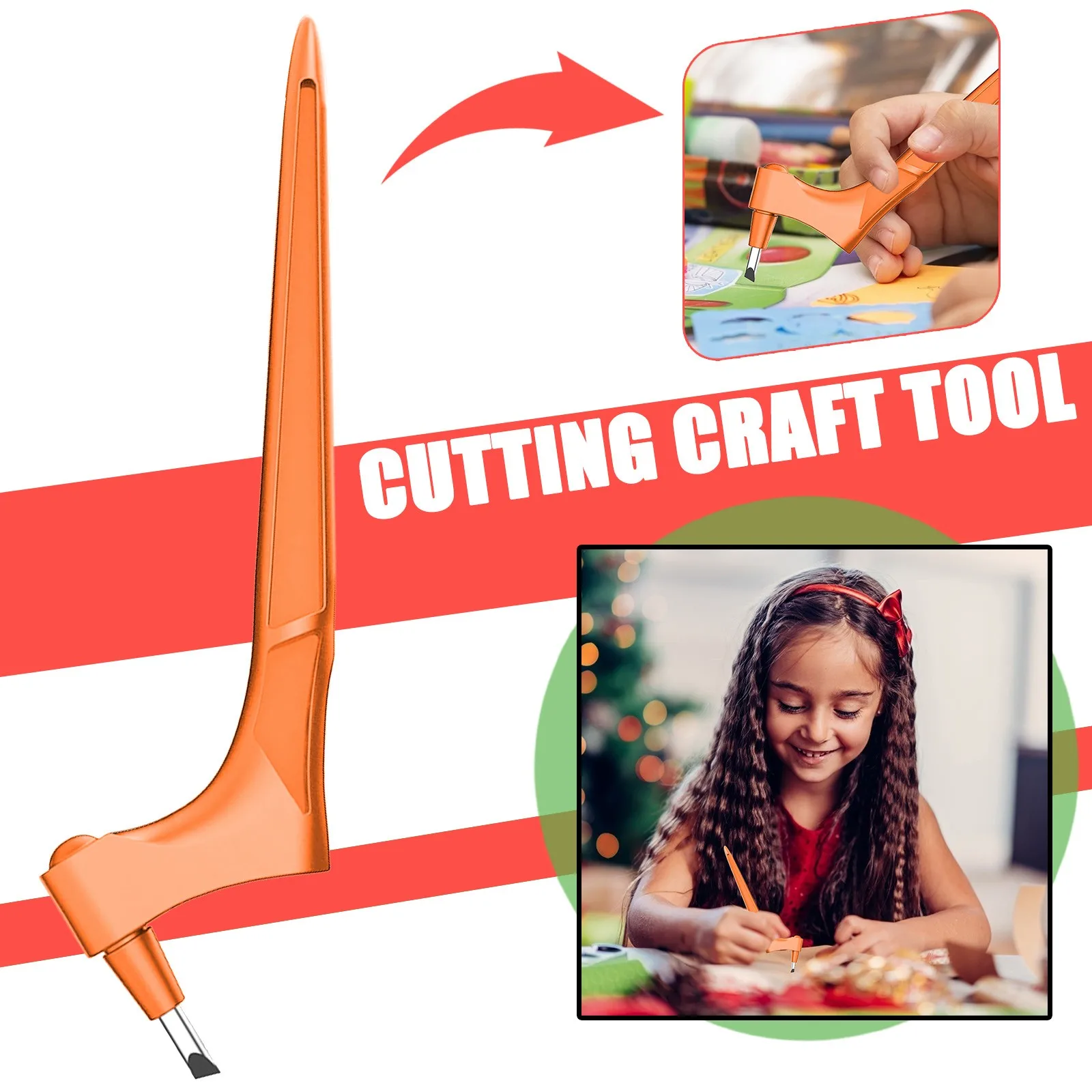 

New Craft Cutting Tools Art Cutting for Craft Hobby Scrapbooking Stencil DIY Cutting Carving Crafting Rotary Cutter Craft Tools