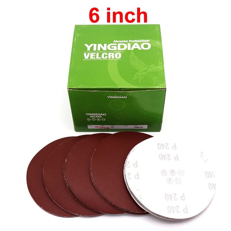 

Зернистость для полировки и удаления ржавчины, 6 дюймов, 80-800