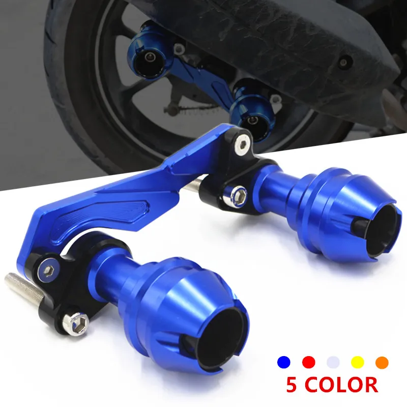 NMAX155 XMAX250 300 400 AEROX155 NVX155 выхлопная труба ползунок защита от падения для Yamaha Nmax155 Xmax250