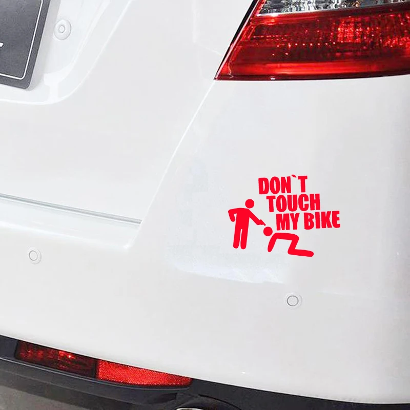 Новинка Лидер продаж стикер для автомобиля Don't Touch My Bike автомобильная наклейка