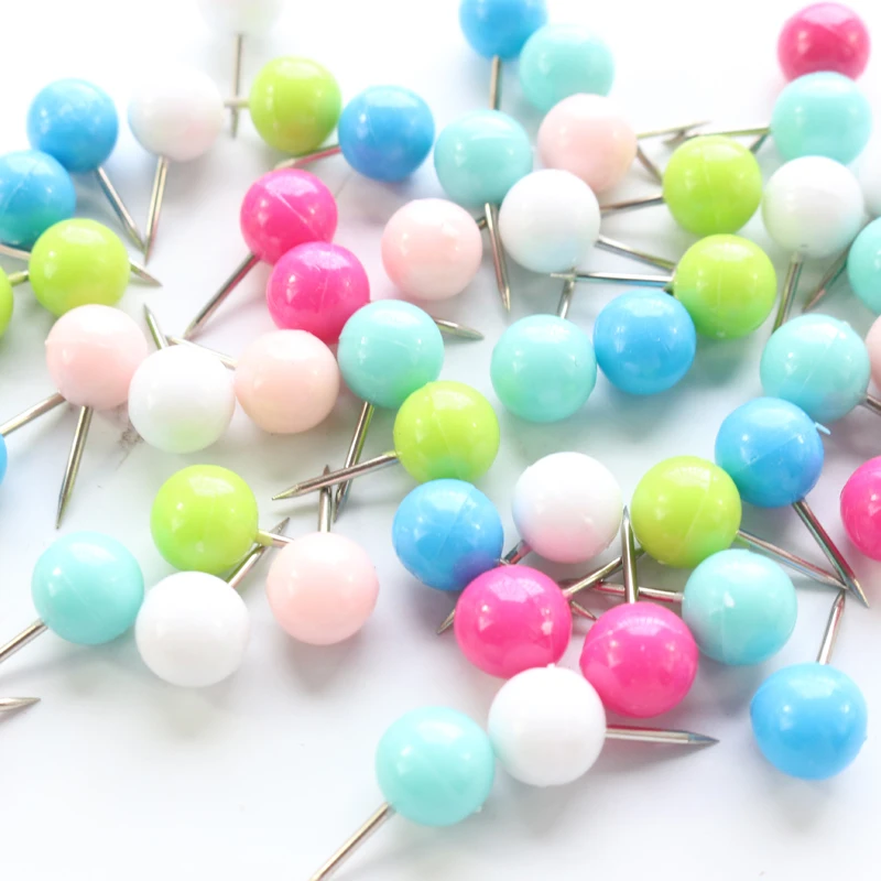 Domikee новые милые акварельные цветные офисные школьные бумажные карты нажимные