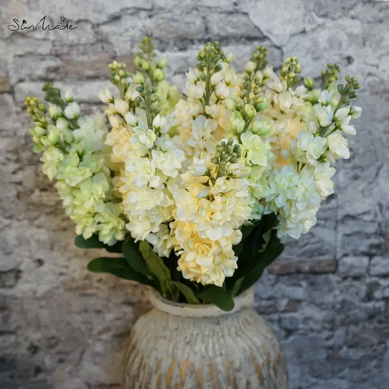 SunMade большой искусственный гиацинт фиолетовый цветок ветка гиацинта свадебный