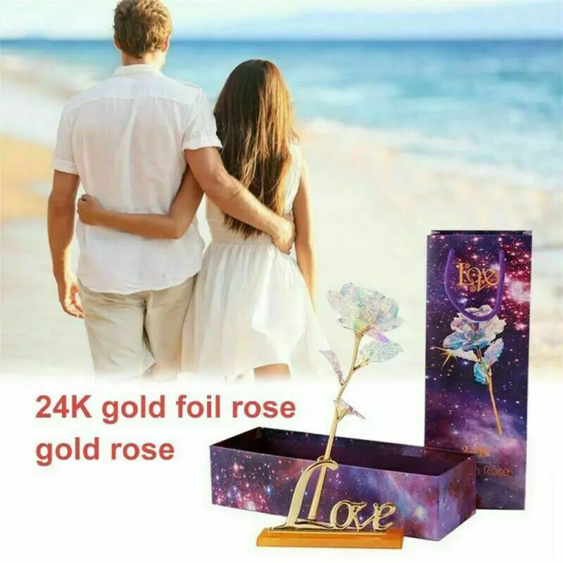 

Романтическая роза с подставкой «Love» подставка для дня рождения, свадьбы, годовщины подарок ко Дню Святого Валентина домашний Украшения