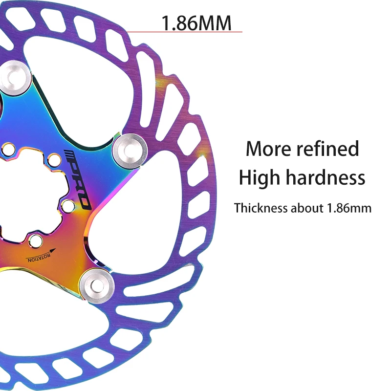 Цветной тормозной диск IIIPRO для горного велосипеда алюминиевый сплав шесть