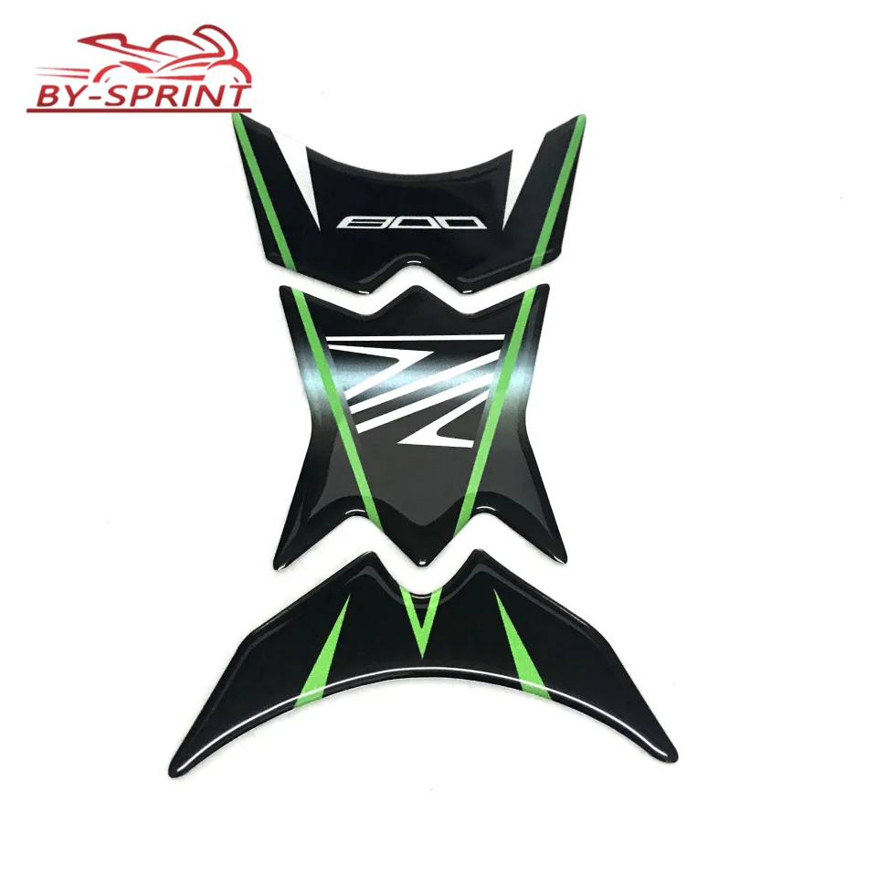 3D гоночный стикер чехол мотоцикл для Kawasaki Z800 z800 2013 2014 2015 2016 наклейки Танк Pad