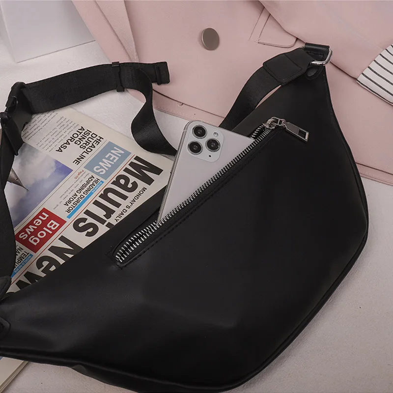 

Fashion Printed Unisex Waist Bag Graffiti Leather Chest Bag for Women Luxury Crossbody Bag Female Designer Fanny Pack Purse