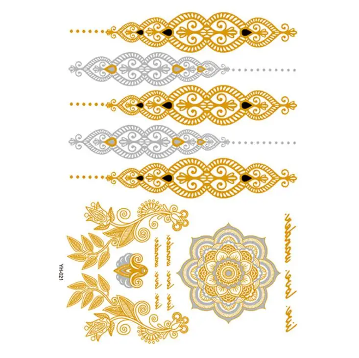 

Золотые татуировки