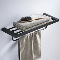 bath hardware accessory towel rack bar bathroom corner shelf soap dish tissue holder robe hook black wall mounted toilet brush