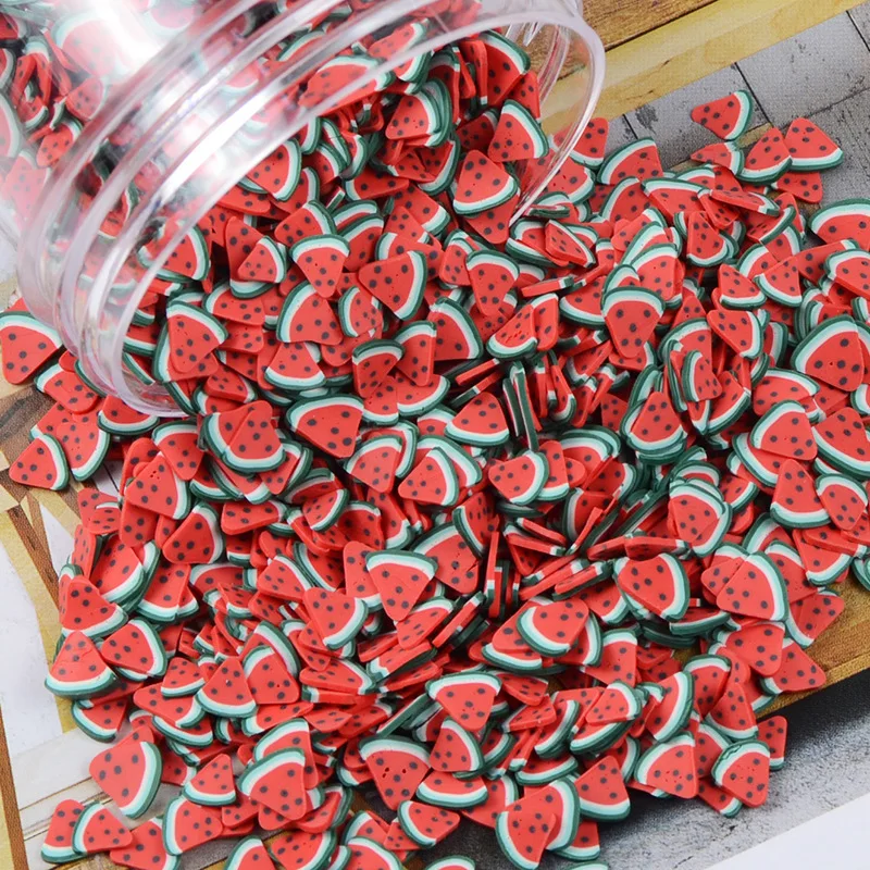 

20g 5MM Sliced Watermolen Polymer Clay for DIY Crafts Colorful Tiny Cute plastic Beads klei Mud Particles Jewelry Accessories