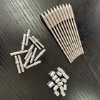 12 шт. ID 3,2 мм наконечники для стрел + 12 шт. ошейник для стрел + 12 шт. шпилька в виде стрелки и наконечники для ID 3,2 мм вал стрелы для стрельбы из лука DIY