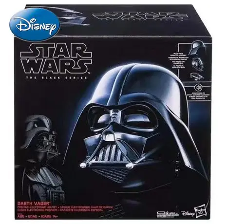 Шлем для мальчиков из Звездных войн Disney Белый воин маска меняющая голос подарок