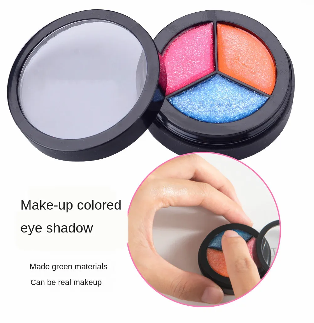 Реалистичный макияж для девочек игрушечный набор моющаяся Детская косметика