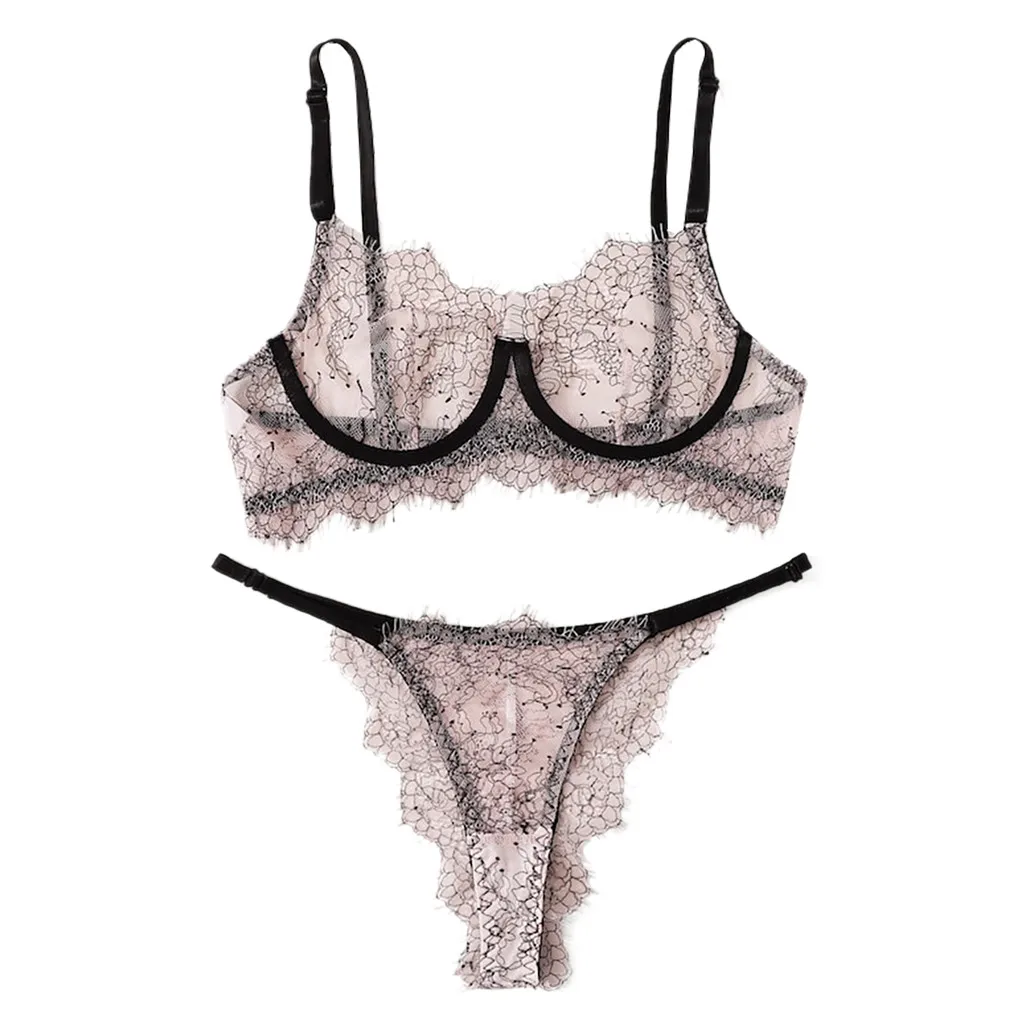 Женское нижнее белье корсет кружевное на косточках топы + трусы раздельное