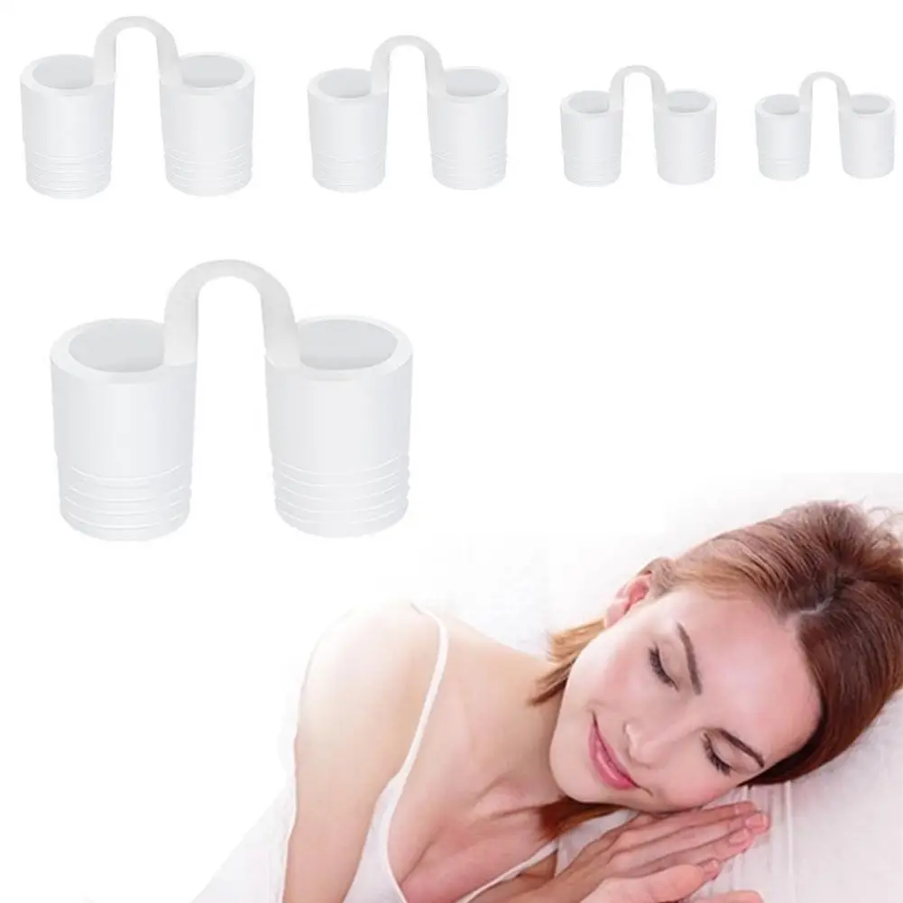

1/4pcs Anti-snoring Snoring Solution Anti Snoring Devices Stopper Vents Nasal Nose Snore Aid Sleep Sleeping For Better Dila X4C4