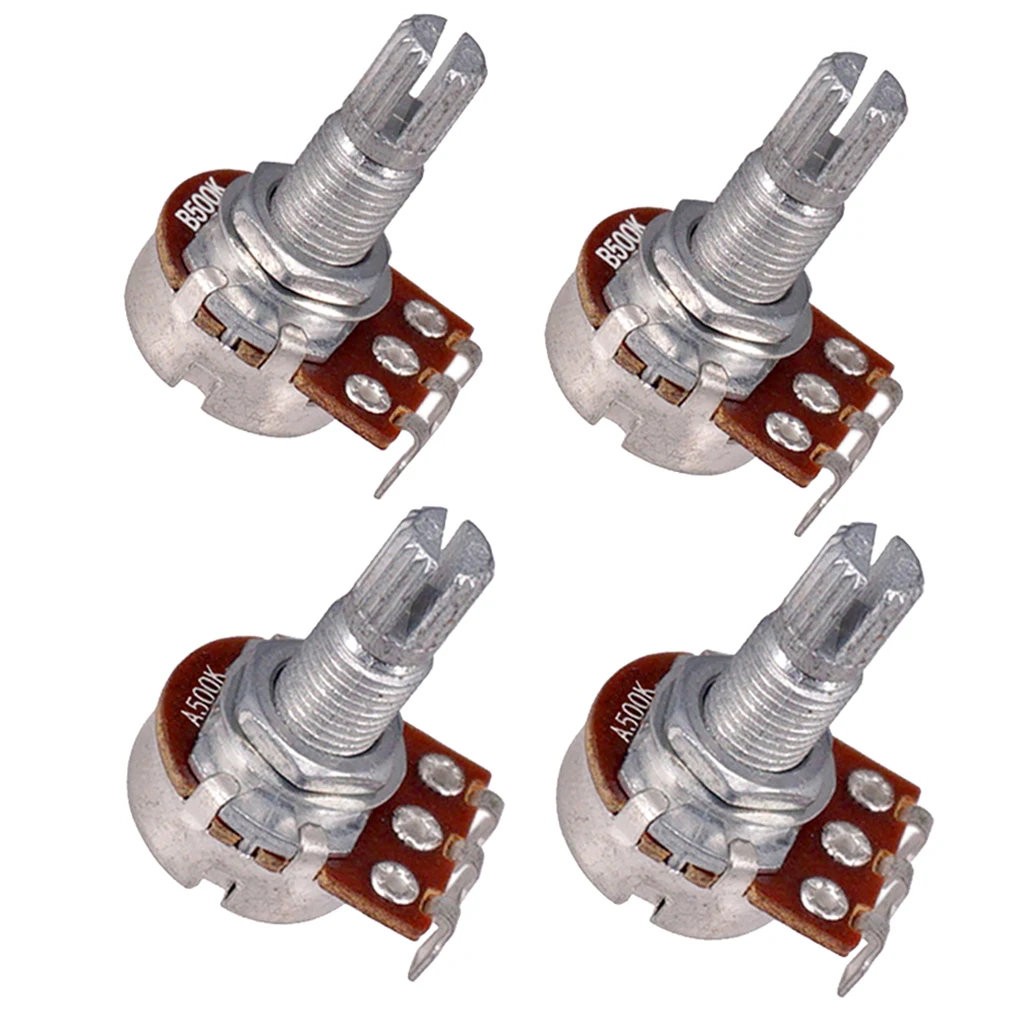 FULL SIZE POTS Set Log A & Linear B 500k Volume Tone Control Potentiometer | Спорт и развлечения