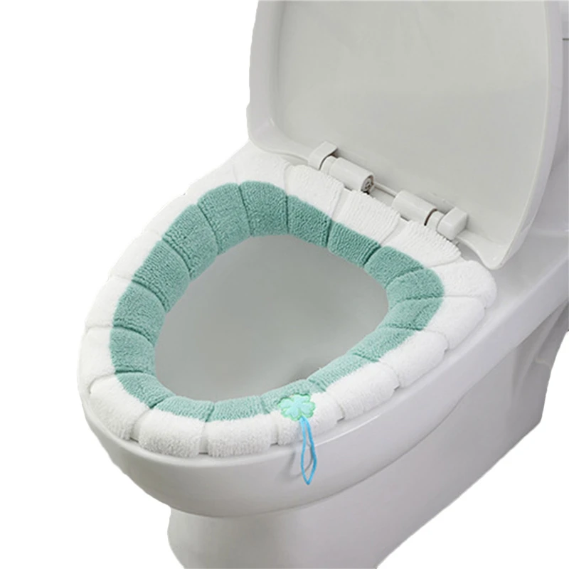 Портативное сиденье для унитаза плюшевая подушка ручка милый персиковый рисунок