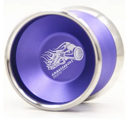 Новое поступление St. Ambassador2.0 YOYO сильная производительность 6061 сфера и нержавеющая сталь внешнее кольцо для профессионального соревнования 1A - Цвет: purple