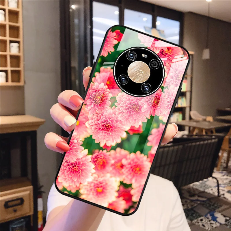 

Protective Case For Huawei Mate 40 Lite Case Tempered Glass Hard Funda For Huawei Mate40 Lite Phone Cover Mate 40Lite Bumper