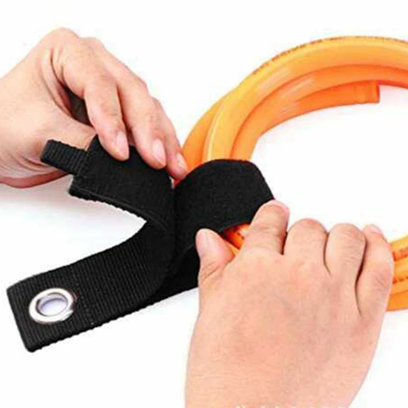 

Heavy Duty Extension Cord Holder Organizer Hook Loop Storage Strap for House Basement RV Garage Hook Storage straps