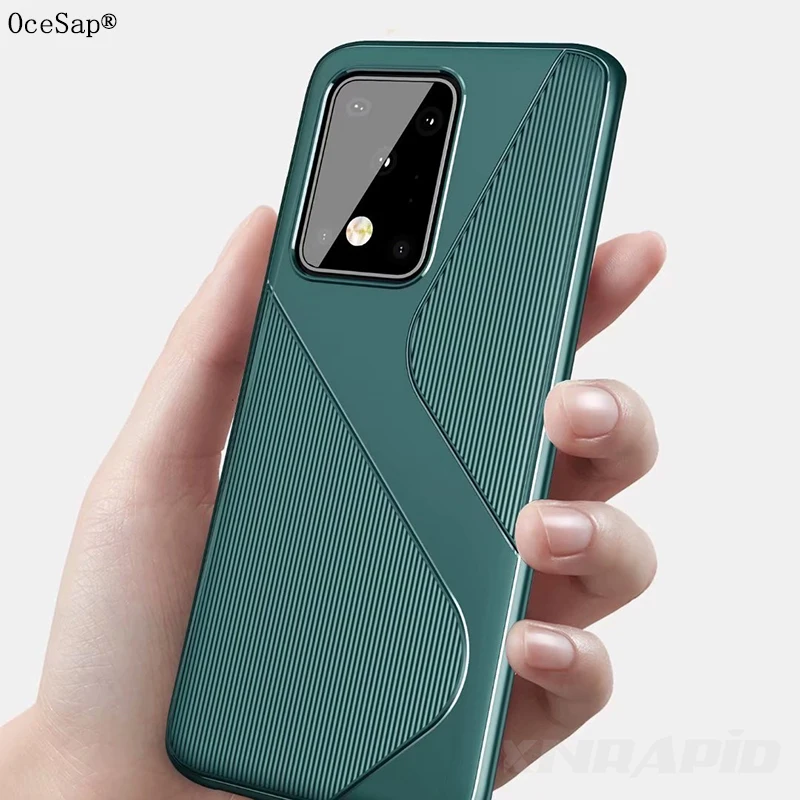 OceSap для Samsung Galaxy S20 Plus ультра тонкий мягкий ТПУ чехол S20Plus Ультра чехол|Бамперы| |