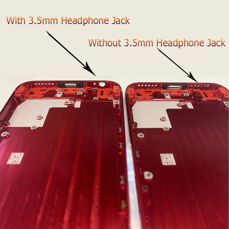 Стеклянная задняя крышка корпуса для iPhone 6 6 S как 8 задняя крышка корпуса батареи с боковыми кнопками+ sim-лоток+ подарки оригинальное качество