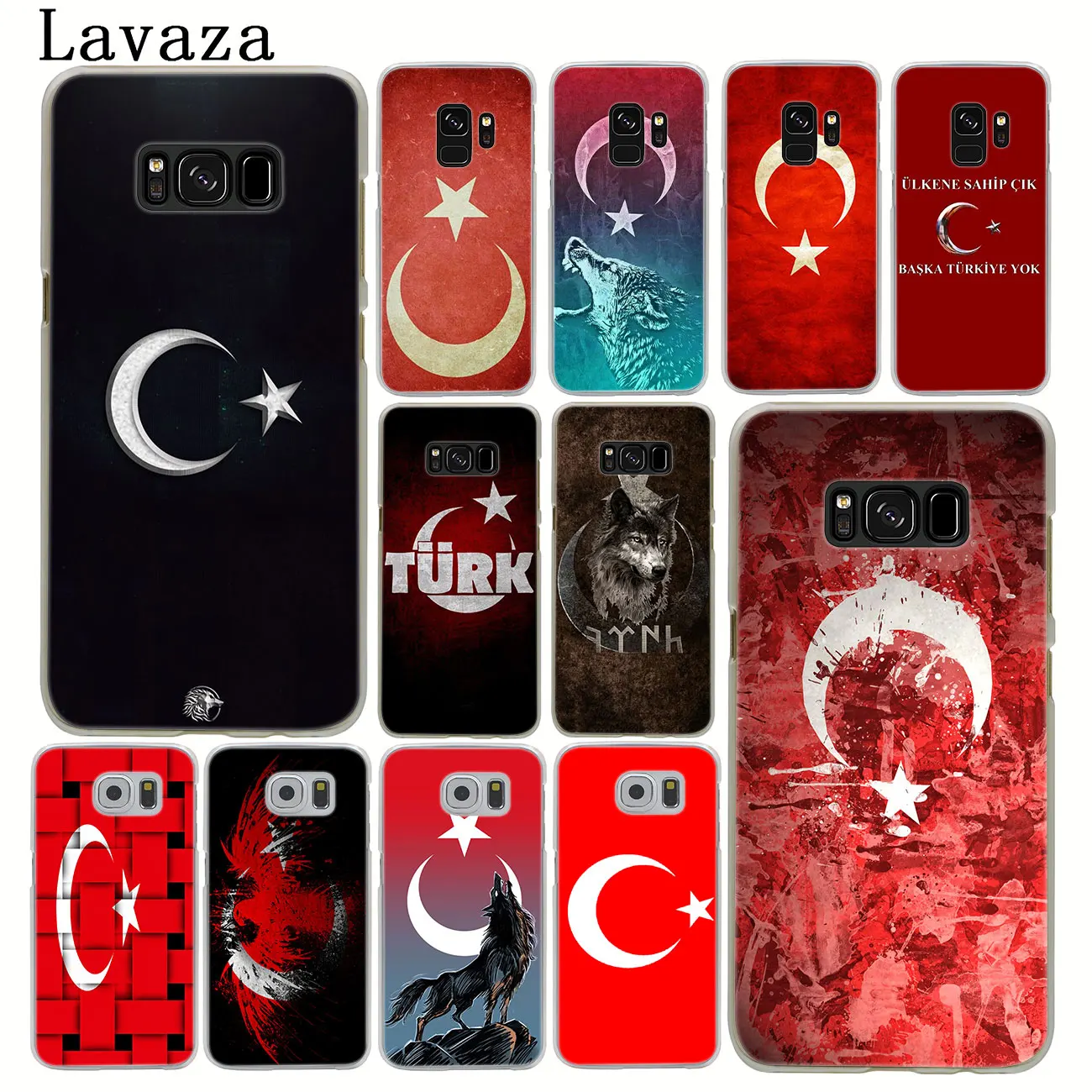 Чехол для телефона Lavaza с флагом Турции Samsung Galaxy S20 Ultra S10E S10 Lite S6 S7 Edge S8 S9 Plus A51 A71 A81 A91 |