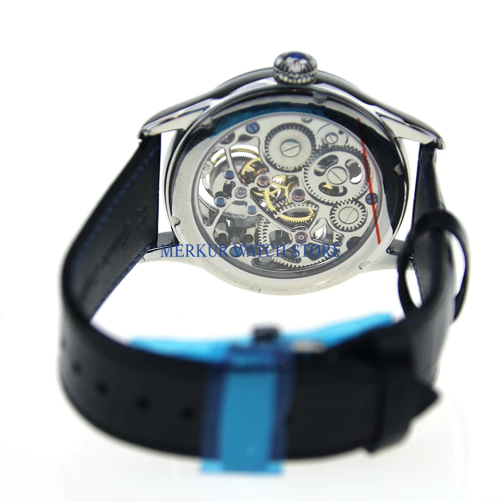 Sugess мужские часы Механические чайки Ханчжоу Высокая Beat Tourbillon движение Skelenton роскошное платье градиент зеленый
