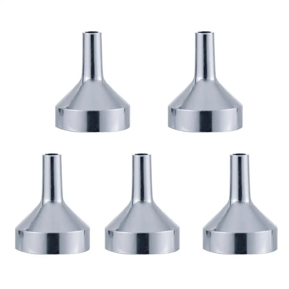 

10 Pieces Mini Metal Funnels For Filling Small Bottles Transferring Liquid Refill Perfume Essential Oil Liquid Dispensing Tools