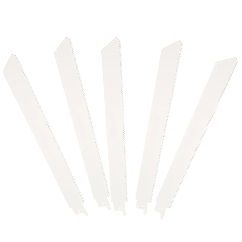 5 шт. S1122 сабельные пилы металлические гибкие 10tpi для BOSCH 225 мм x 19 0 9 мм|Полотна пил| |