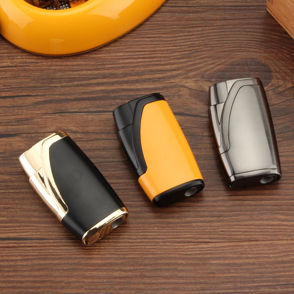 Мини зафонарь Галка COHIBA карманная креативная Бутановая газовая зажигалка 2