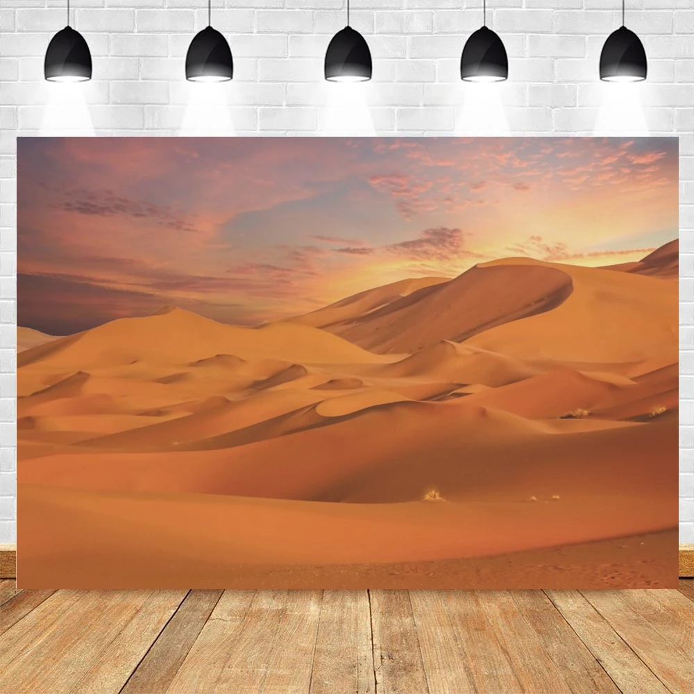 

Yeele Desert Sunset Natural Scenery Newborn Baby Children Backgrounds Custom Scene Photography Backdrops For Photo Studio Props