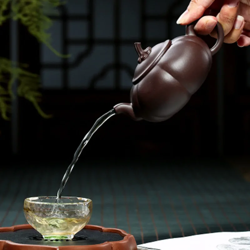 

Tetera Chinese Yixing Clay Teapot Zisha Infuser Kung Fu Tea Set 190ml New Arrived Famous Handmade Pot High Quality With Gift Box