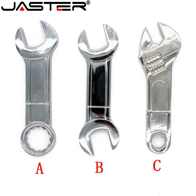 JASTER металлический инструмент Флешка мини гаечный ключ USB флэш-накопитель карта